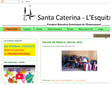 Tablet Screenshot of escolasantacaterina.net